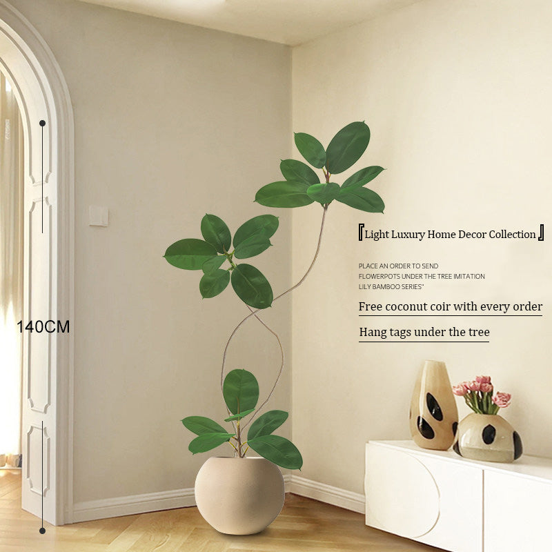 New Simulated Tree Sofa TV Cabinet
