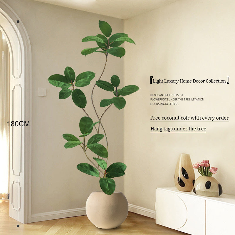 New Simulated Tree Sofa TV Cabinet