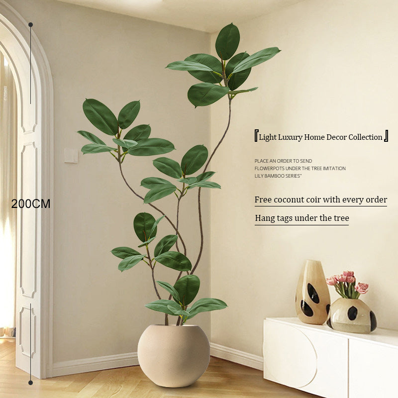 New Simulated Tree Sofa TV Cabinet