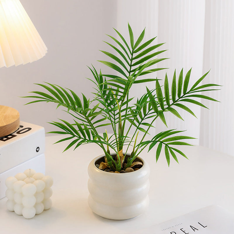 Simulated Plants Nordic Decorative Pottery Office Living Room Desktop Indoor Bonsai Decoration Bionic Fake Flowers Green Plants